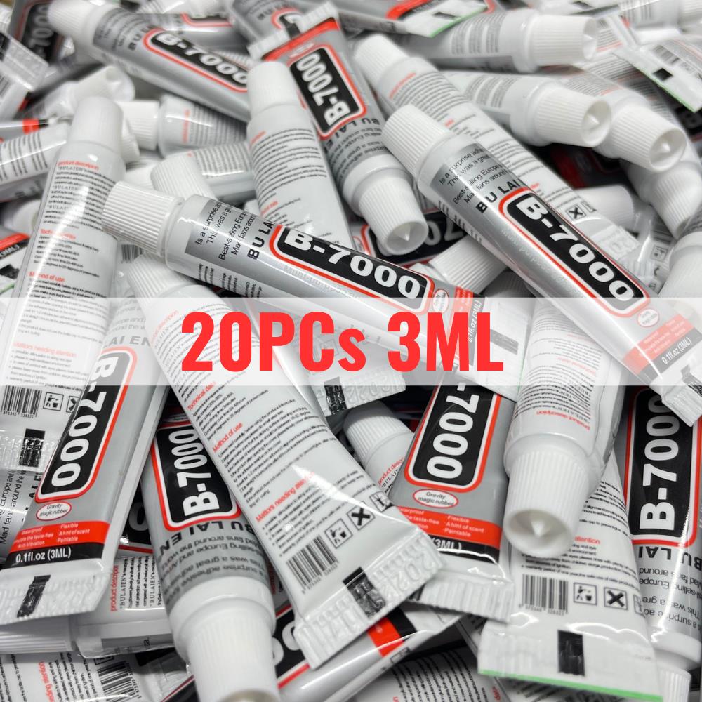 Contact Cement Glue - 1/5/10/20 szt. B7000 3ML Szklano-plastikowy Uniwersalny