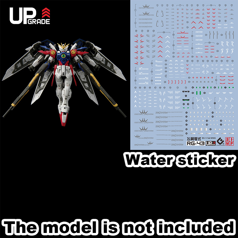 Bandai Gundam Rg - Naklejka Hot EVO RG43 do RG