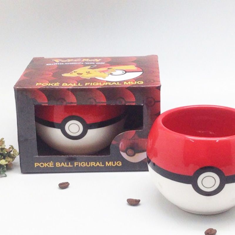 Pokeball Cosplay Prop - Ceramiczny kubek do kawy Pokemon Poke