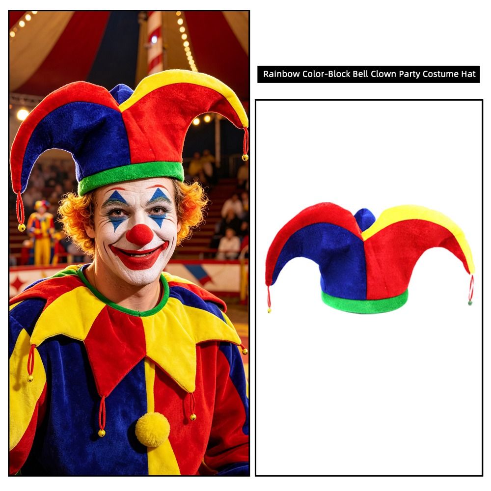 Wielokolorowy kapelusz klauna  – Cosplay Prop Patterns recenzja i cena