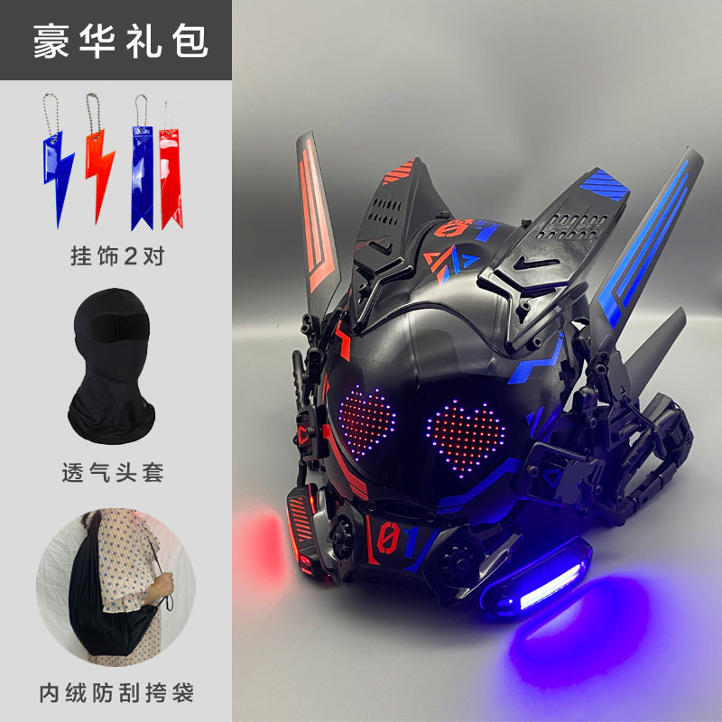 Maska Cyberpunk Cosplay Mech S – Cosplay Prop Display recenzja i cena