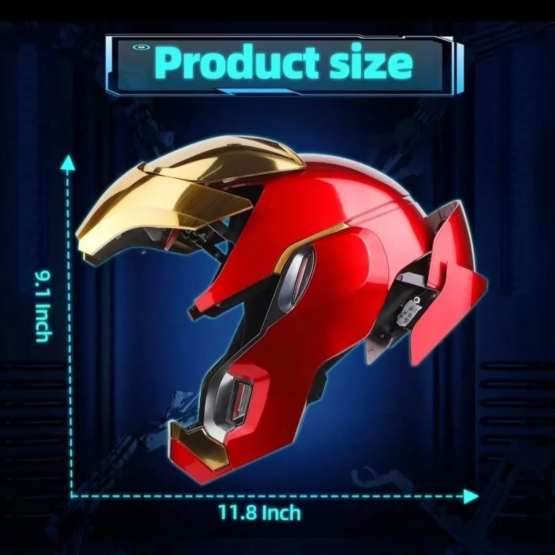 Hełm Iron Mana MK50 do noszeni – Cosplay Prop Designer recenzja i cena