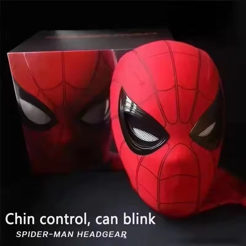 Hełm Spider-Mana z ruchomymi o – Cosplay Prop Display recenzja i cena