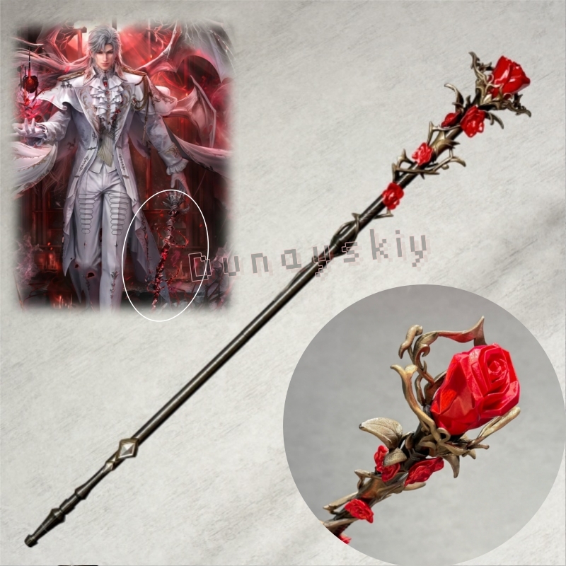 Sylus Staff Silver Wing Demon  – Detachable Cosplay Prop recenzja i cena